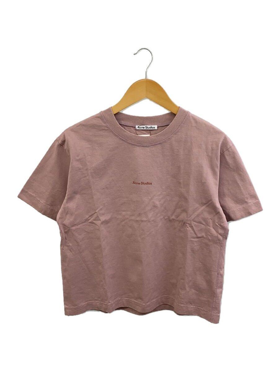 Acne Studios(Acne)◆Tシャツ/S/コットン/YLW/FN-WN-TSHI000196 Acne Studios t-shirt XS cotton Pink FN-WN-TSHI000196 logo