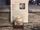 Jorge Posada Signed Autograph World Series 2000 Baseball JSA Letter COA W/Case