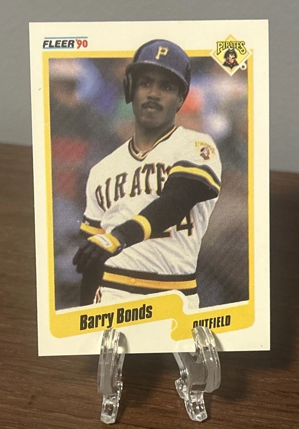 Fleer Barry Bonds 1990 Season Baseball Sports Trading Cards