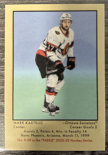 2022-23 Parkhurst Champions Mark Kastelic - Ottawa Senators #R-59 Retro Mini RC