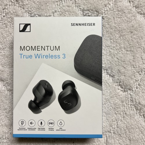 Sennheiser Momentum True Wireless 3 Bluetooth Ohrhörer - Schwarz - Neu - Versiegelt