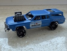 Hot Wheels 2016 HW Daredevils Cruise Bruiser Blue First Edition 1:64 Diecast NM