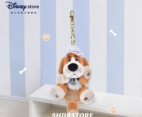 Disney Store authentic 2026 peter pan nana plush keychain disneyland