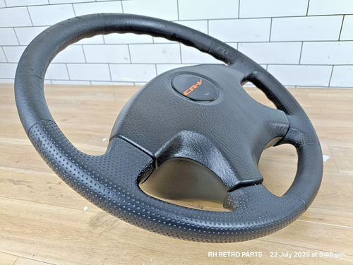 HONDA CR-V CRV RD1 RD2 RD3 STEERING WHEEL 1997-02 GENUINE JDM RARE - Picture 5 of 17