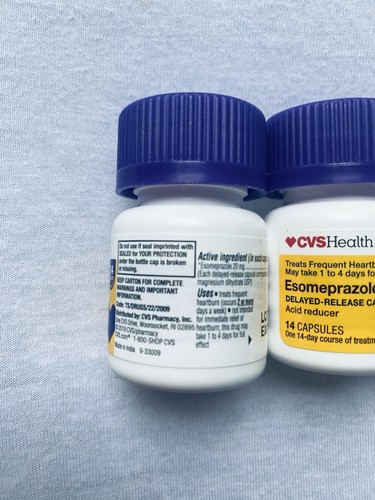 Walgreens ~ Esomeprazole Magnesium MINI CAPSULE 20 Mg 42 ct ~ Exp 5/27 - Picture 2 of 3