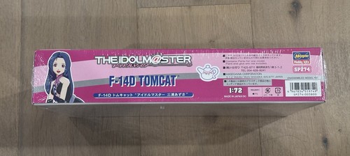 Hasegawa 1/72 Scale F-14D Tomcat Azusa Miura SP274 idolmaster Rare US NEW - Picture 5 of 6