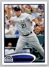 Ty Wigginton 2012 Topps #154 Colorado Rockies