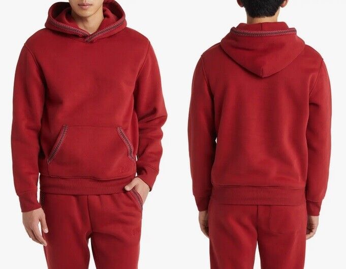 New 100% UGG Tasman UGGbraid Cherry Red Men's 2-Piece Jogger
