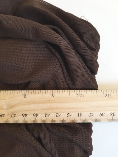 Pretty Little Thing Brown Ruched Tube Dress with Zip Closure Womens Size 22 - Picture 7 of 8