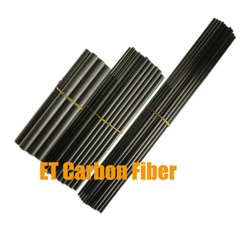 Carbon fiber Rod 1mm 1.5mm 2mm 2.5mm 3 3.5mm 4mm 4.5mm 5mm 5.5mm 6 x500mm 10pcs - Picture 3 of 6