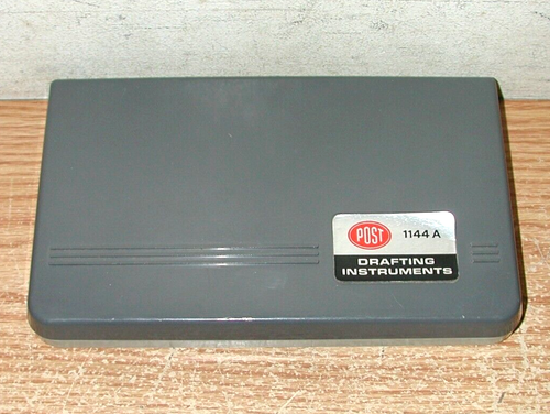 VNTAGE DRAFTING TOOLS: ALVIN TECHGRAPH COMET, POST 1144A SET, BRUNING SLIDE RULE - Afbeelding 16 van 20