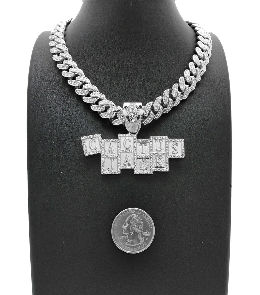 Hip Hop Cactus Jack Pendant 12mm 18