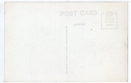 RPPC Minnesota Rochester MAYO CLINIC 1940's Real Photo Postcard E-35 L.L. COOK - Picture 2 of 2