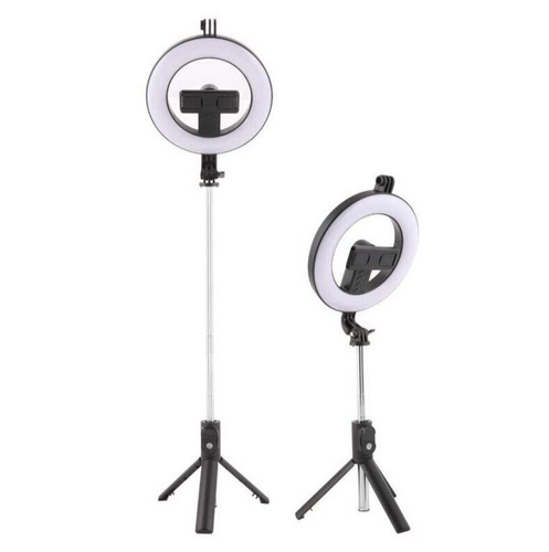 P20D Selfie Stick LED 6" Circle Ring Light for iPhone / Samsung / Google Pixel - 第 3/7 張圖片