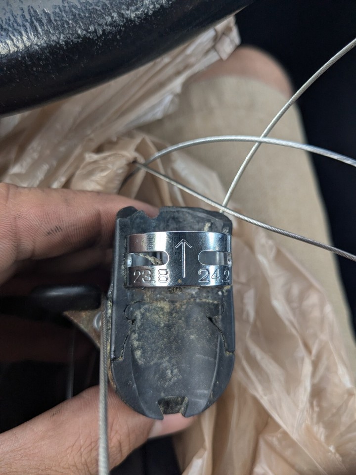 Sachs Ergo Shifters 1990s Road Racing Shimano 8Speed Vintage 90s Road