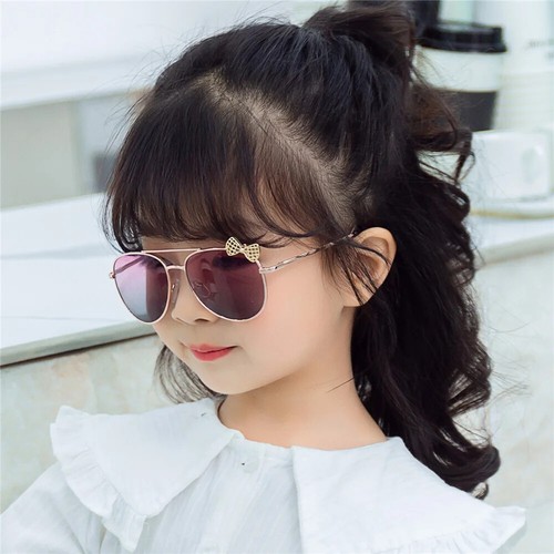 Kids Round Circle Cute Sunglasses for Girls & Boys | European & American Metal - Picture 3 of 25