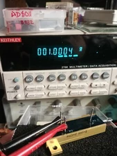 Pacific Resistor Co 1641-2 Litton P/N 841385-2 1 ohm split emitter resistors