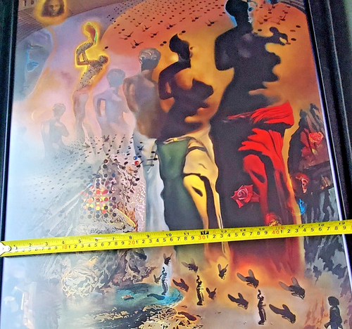 Estampado Vintage Salvador Dalí El Toreador Alucinógeno Enmarcado 19" x 26" - Imagen 7 de 10