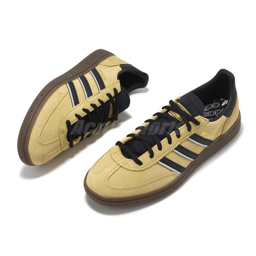 adidas Originals Handball Spezial Oat Black Yellow Men Unisex Casual IF9014 - Picture 8 of 8