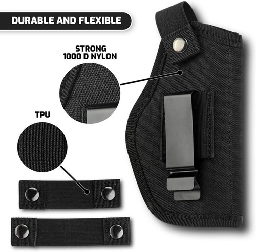Gun Holster Tactical Concealed Left/Right Hand IWB OWB Belt Weapon Carry Pistol - Picture 11 of 13