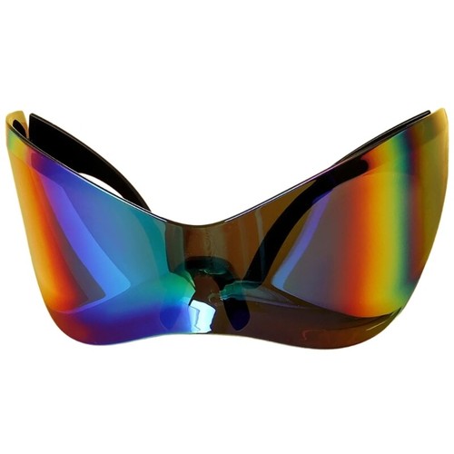 Stylish Hip Hop Sunglasses Photo Props Rock Oversized Shades Trendsetters - Picture 14 of 17