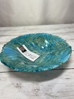 Franco Art Glass Decorative 8.25" Bowl with Irregular Scallop Edges, Italy - New