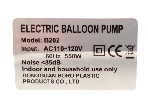 550W Pink + 800W Blue Electric Balloon Pumps Professional Inflators - Picture 3 of 3