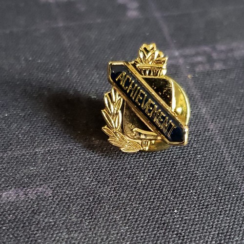 Achievement-Art Deco style Lapel Pin Tie Tack fraternity sorority high school - Picture 2 of 5