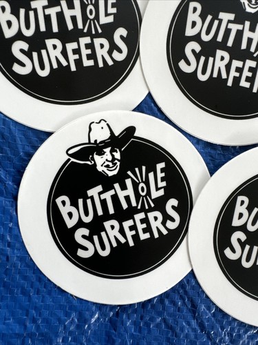 Butthole Surfers - 5x Vinyl Sticker Decal - Cowboy - Outdoor Quality - Picture 2 of 4