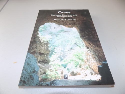1996 Cave-Related Book  / CAVES Processes, Development, Management,by Gillieson - Picture 1 of 6