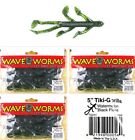 (3) Unopened Packs Wave Plastic 5" Tiki-Gorilla Watermelon Black Flake Brand New