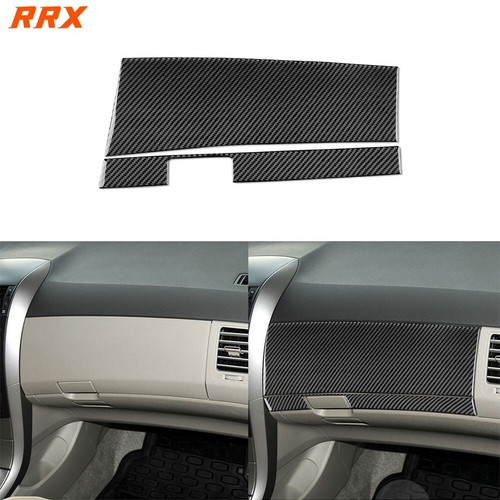 Real Carbon Fiber Co-pilot Dashboard Panel Cover Trim For Toyota Corolla 2007-13 - Picture 1 of 6