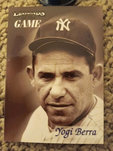 Yogi Berra Sports Illustrated Legends of the Game 1998 #4 🔥 RARE 🔥 Yankees - Picture 2 of 3