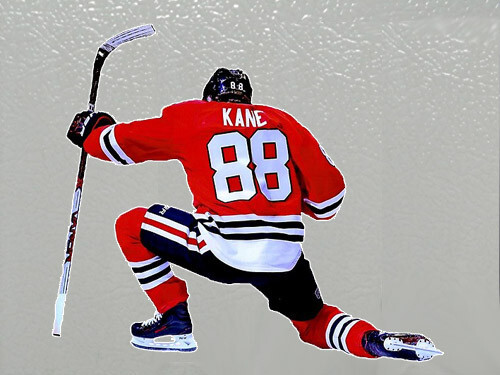 NHL PATRICK KANE CHICAGO BLACKHAWKS KÜHLSCHRANKMAGNET HOCKEY 3 X 5 - Bild 1 von 1
