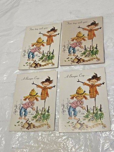 Vtg Lot Of 15 Unused OLYMPICARD Greeting Cards - All Occasions "LITTLE DARLINGS" - Picture 5 of 6