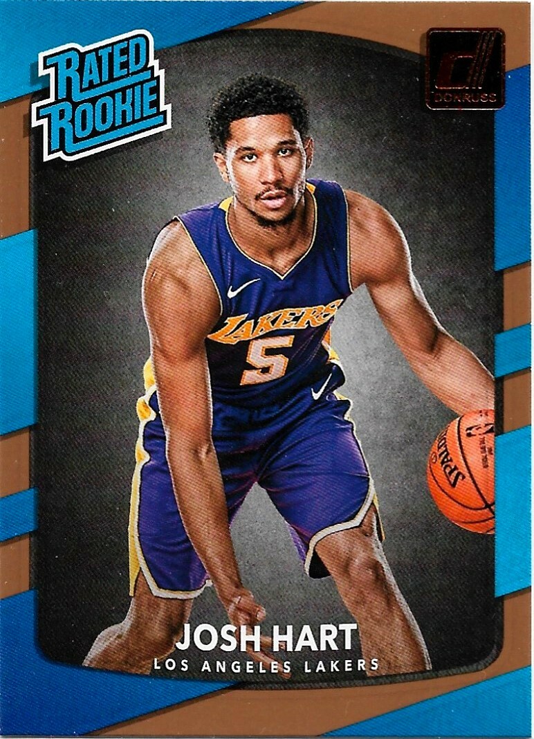 【限定販売】 Josh Hart Lakers Angeles Los Card Rookie #171 17-18 Donruss その他