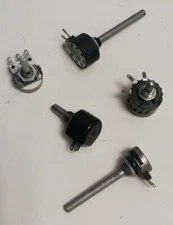 Panel potentiometer, 100, 200/3w, 500 ohm, 3 units + GIFT