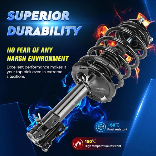 Front Strut Shock Assembly w/Coil Spring Compatible with Nissan Sentra - Picture 3 of 8