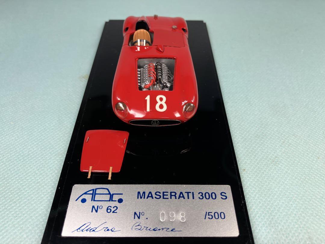 １／４３　ＡＢＣ　マセラティ　３００Ｓ　１９５５年ベネゼイラＧＰ　No.１８ 1/43 Abc Maserati 300S 1955 Benezeira Gp No.18 | eBay