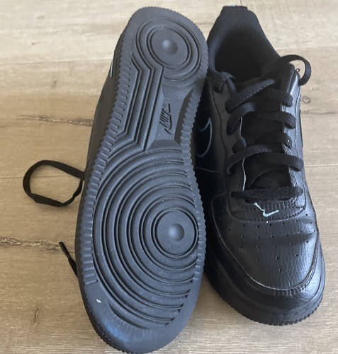 Size 6.5Y (GS) - Nike Air Force 1 LV8 Low University Blue And Black - Picture 6 of 8