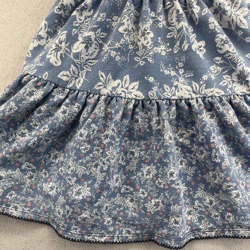 Matilda Jane Blue Floral Dress Size 4 4T Sleeveless - Picture 4 of 10