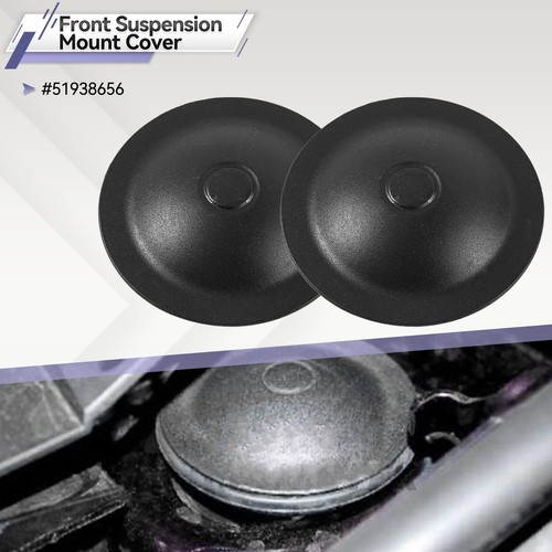 2 PC Front Top Suspension Strut Mount Cover Cap 51938656 fit for Fiat 500 Abarth - Picture 3 of 9
