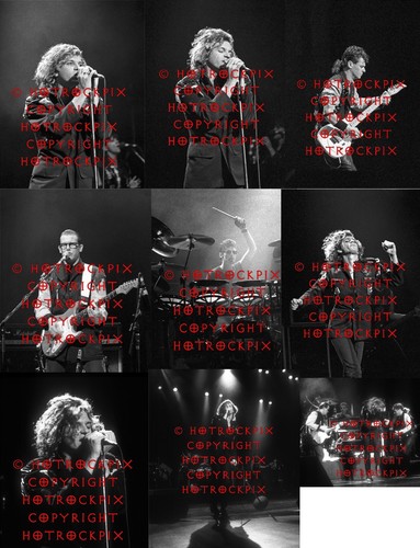 20 FOTOS DIFERENTES 4X6 DE MICHAEL HUTCHENCE Y BANDA DE INXS EN SET DE CONCIERTO #2 - Imagen 2 de 3