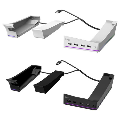 Für Playstation PS5 Slim Konsole RGB Horizontal Ladestation Zubehör - USA - Bild 8 von 13