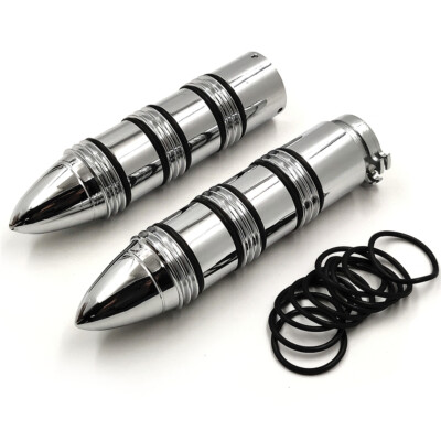 O Ring Chrome 1'' 25mm Hand Grip For Harley Dyna Low Rider/ Honda Shadow 600 VLX