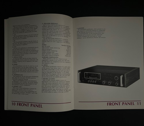 Vintage Original McIntosh MAC4275, Handbuch, NEU - Bild 3 von 3