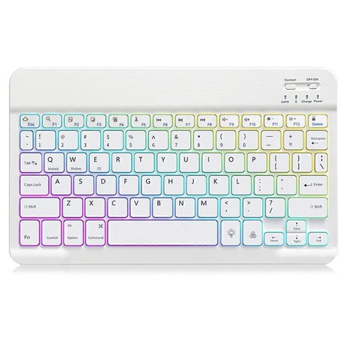 Backlit Bluetooth Touchpad Keyboard Mouse For Lenovo Tab M11 TB330FU 11" 2024 - Picture 100 of 150
