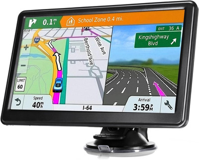 GPS Navigation for Car, 2024 Map 7 Inch Touch Screen Car GPS 256-8GB, Voice Turn
