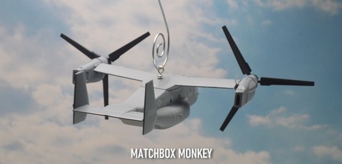 Glocke Boeing V-22 Osprey US Luftwaffe Militär Transport Custom Weihnachten Deko - Bild 4 von 19