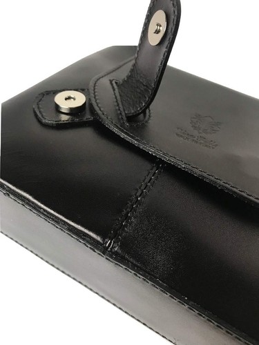 Isabella Leather Crossbody Bag Black - Picture 3 of 6
